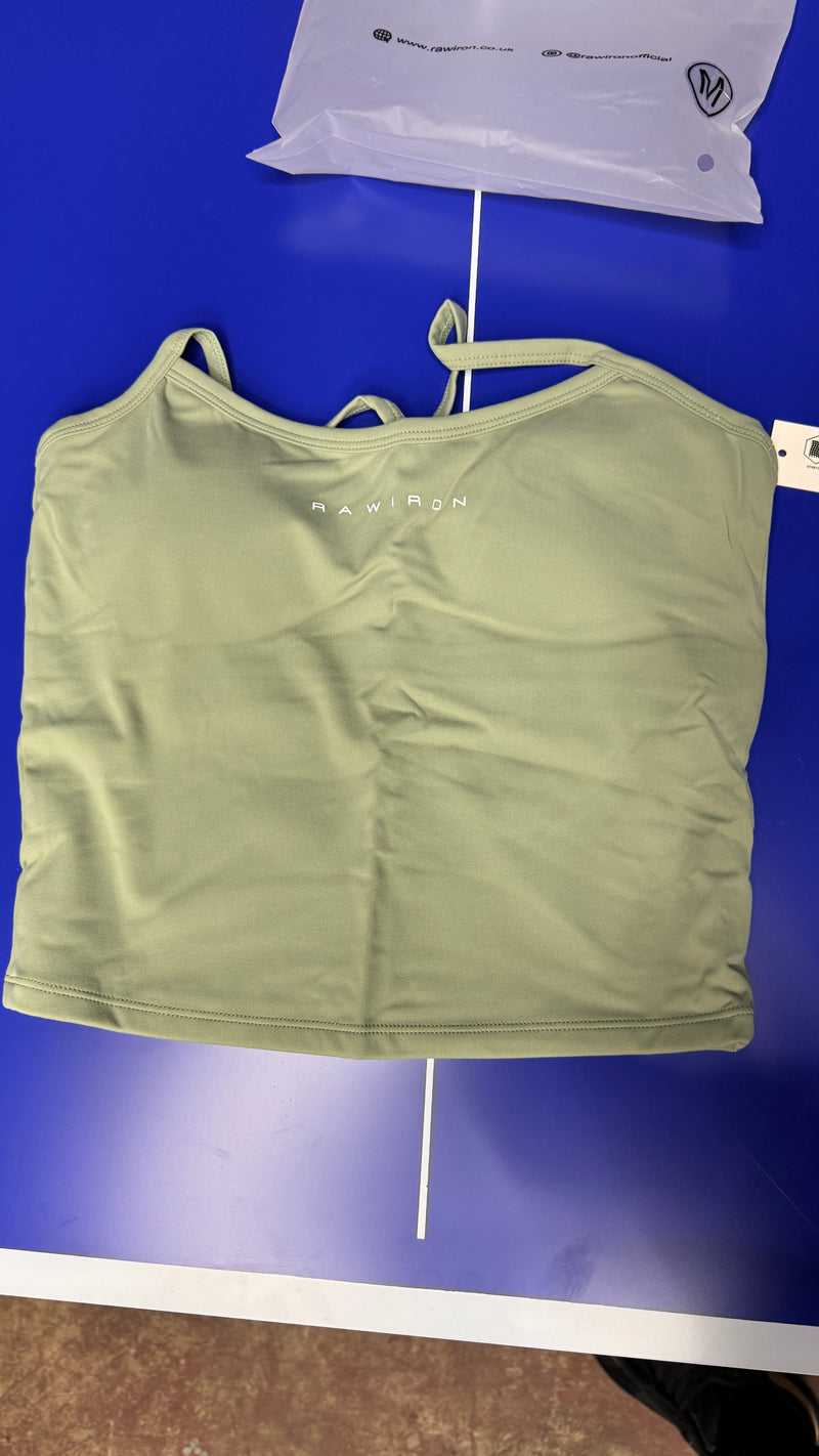 Tank Top Light Green Back Strap